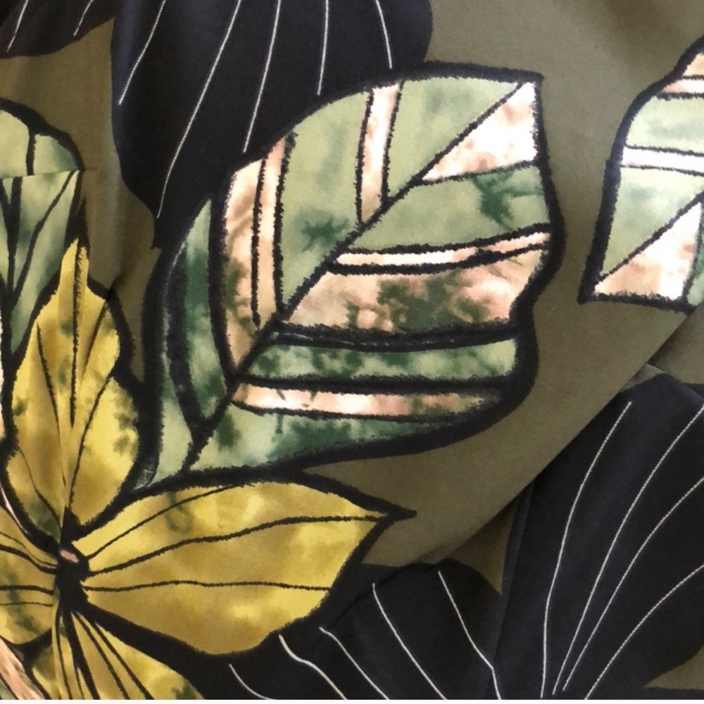 Connection Apparel - Green Floral Dress - Picture 4 of 8